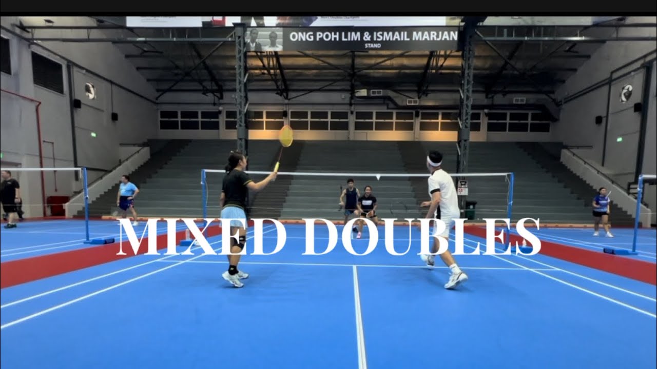 Mixed Doubles Games I PSG Fun Match I SGtinaaChannel - YouTube