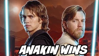 Anakin Beats Obi-Wan on Mustafar - Star Wars Movie Duels