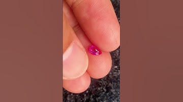 Ruby Fanxet Yên Bái cắt giác sáng đẹp #gem #ruby #gemstone #love