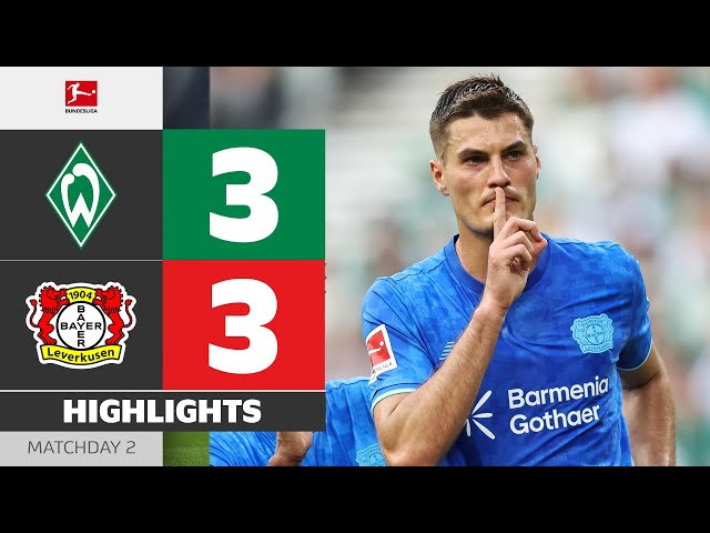 베르더 브레멘 VS 레버쿠젠 