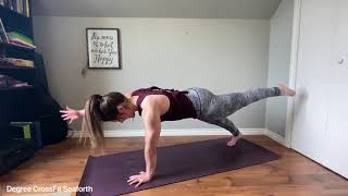 Contralateral Plank