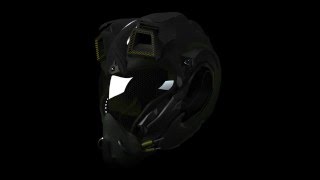 My Sci Fi Fighter Helmet - 3D Modelling For VFX