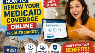 How to renew your Medicaid coverage online in South Dakota