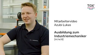 Ausbildung Zum Industriemechaniker Mwd Bei Tox Azubivideo Lukas