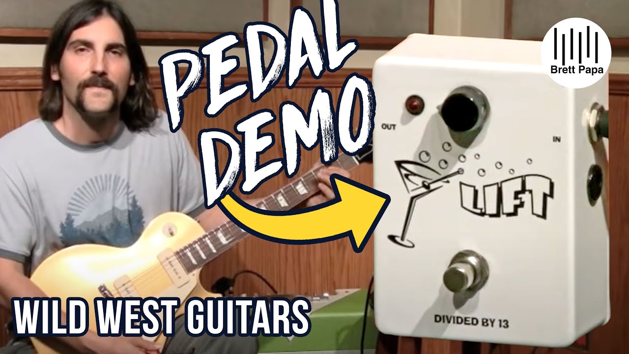 【値下げしました】DIVIDED BY 13 LIFT Wild West Guitars Pedal Demo: Divided by 13 Lift Pedal - YouTube