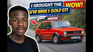 I Bought A Vw Mk1 Golf Gti In Forza Horizon 5