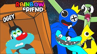 Roblox Rainbow Friends Chapter 2 They are NOT our Friends 🌈=💀 (Roblox ft.Oggy)