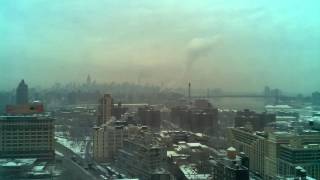NYC Timelapse, 08:00-10:00, 22 Feb 2015