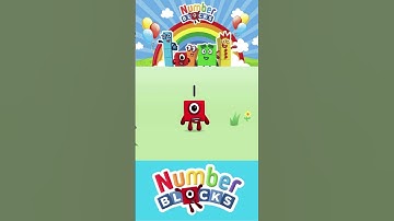 Numberblocks World - Meet Numberblock One and Learn How to Trace the Number One #numberblocks #learn