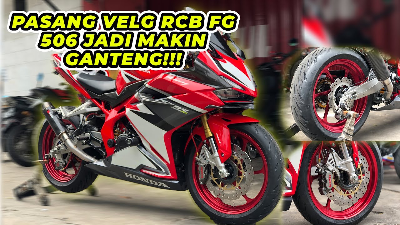 Project CBR250RR Part 1 Velg Forged RCB FG 506 Terpasang Di