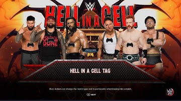 WWE 2K23 Universe - Hell in a cell