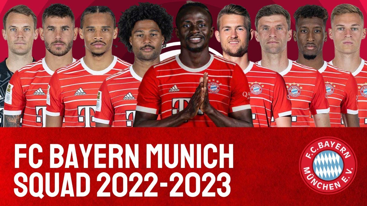 insect Ik zie je morgen Af en toe BAYERN MUNICH Squad 2022-2023 | Bayern Munich | Yaa Yeah Football - YouTube