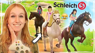 NIEUWSTE SCHLEICH PAARDENSPEL TESTEN! 😳 TOP OF FLOP?! - Horse Club Adventures | Daphne draaft door screenshot 2