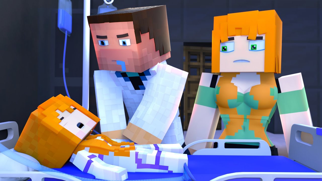 Minecraft Injury The minecraft life | Accident | Minecraft animation - YouTube