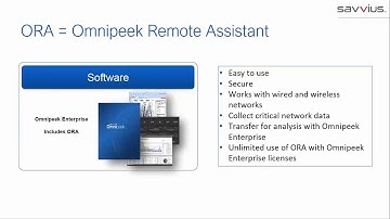 Omnipeek Remote Assistant Demo