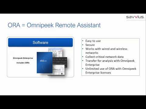 Omnipeek Remote Assistant Demo