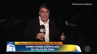 Homem Morre Atropelado No Trilho Do Trem - Tribuna Da Ma 04052020