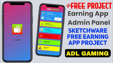 How to Create Your Own Earning App With Sketchware Free |Free Earning App project| User+Admin