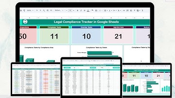 Legal Compliance Tracker in Google Sheets