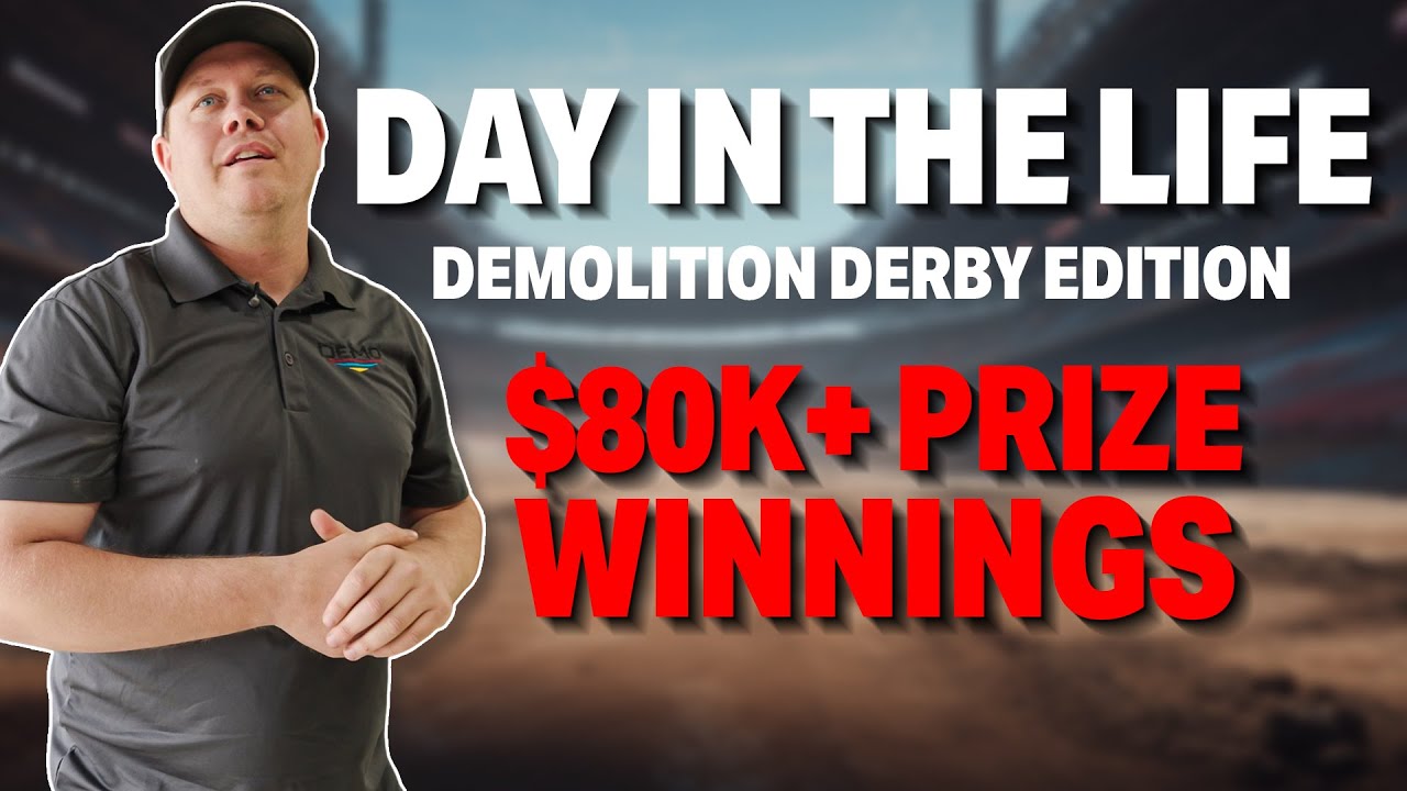 Проведение Demolition Derby с призовым фондом более 80 тыс. долларов | Напряженные моменты!