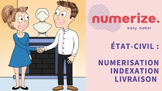 Numérisation et indexation de l'état-civil par Numerize