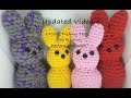 ***UPDATED VIDEO*** Crochet Bunny Peeps