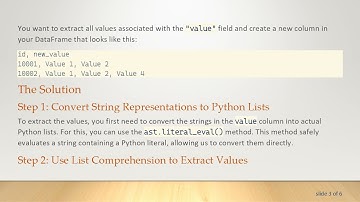 Extracting Data from a DataFrame Column in Pandas