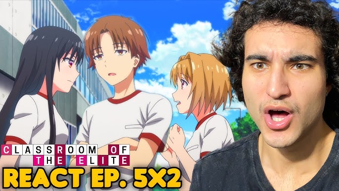 Reagindo à Classroom of the Elite 2 ep 02: Medo do Futuro desse anime