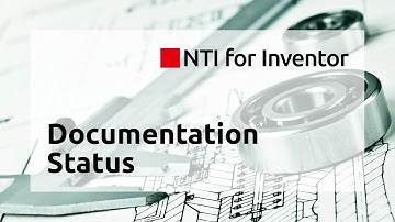 Documentation Status - NTI FOR INVENTOR