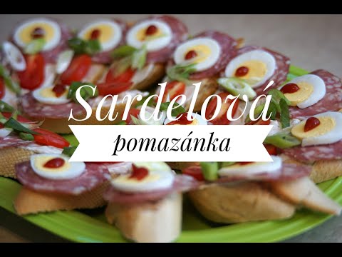 Sardelová pomazánka-jednoduchá a geniální