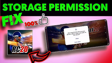Real cricket 20 storage permission problem | Fix 100% | Rc20