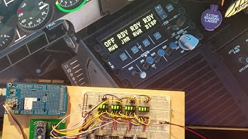 DCS A-10C CMSP line1 display test