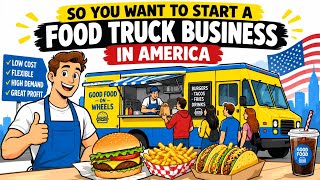 How to Start a Food Truck Business in America 🇺🇸 | Costs, Profits & Growth