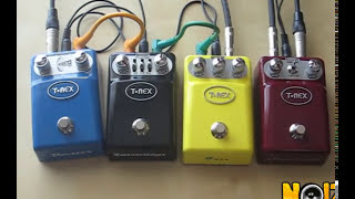 Athlete Statistics T-Rex Tonebug - Sensewah, Fuzz, Totenschlager, Booster