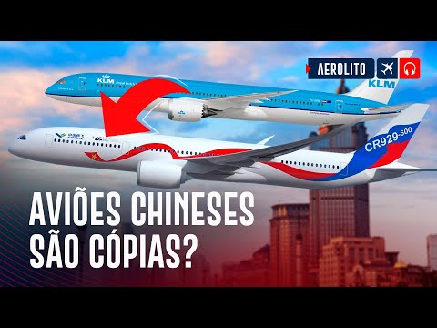 Vídeo: A China fabrica aviões de passageiros?