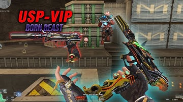 USP vip Silent Born Beast Phi Băng Đạn Cận Chiến Zombie
