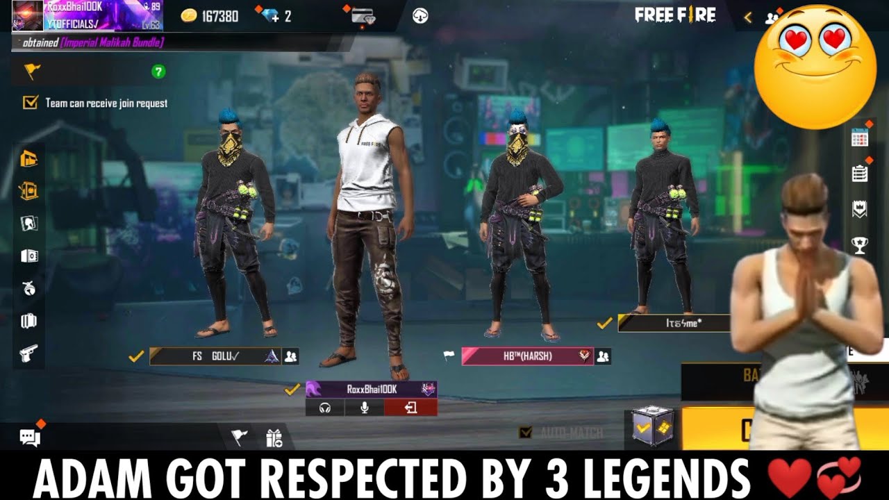 DJ Adam❤Got Respected By 3 Legends😍🤗 || Respect All Players💞🙏 