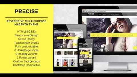 Preview Precise â€" Multipurpose Responsive Magento Theme