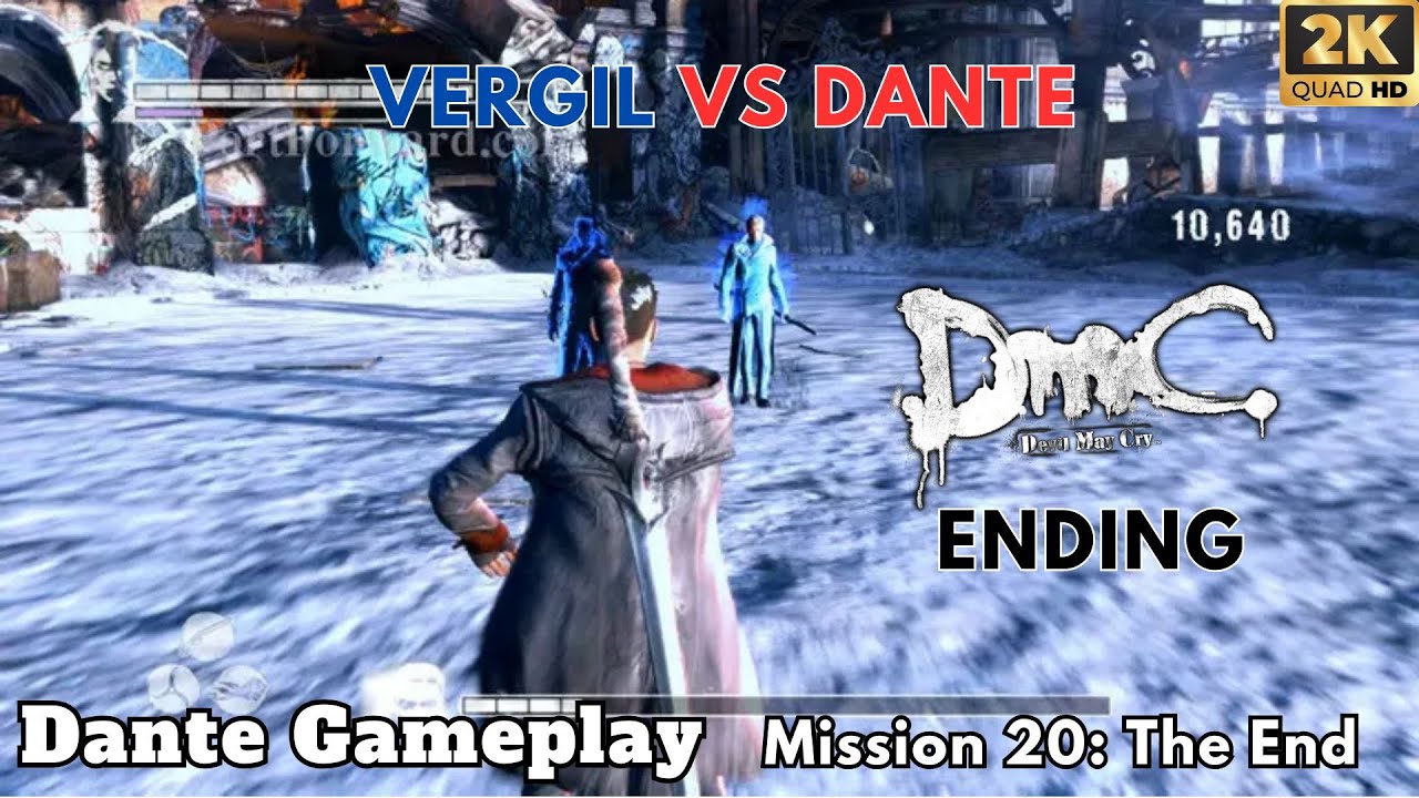 DmC: DEVIL MAY CRY Gameplay Walkthrough MISSION 20 END - NEPHILIM Difficulty (2K 60FPS) No Comment.