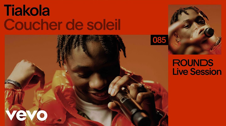 Tiakola - Coucher de soleil (Live) | Vevo Rounds