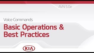 VOICE COMMANDS: Basic Operation and Best Practices