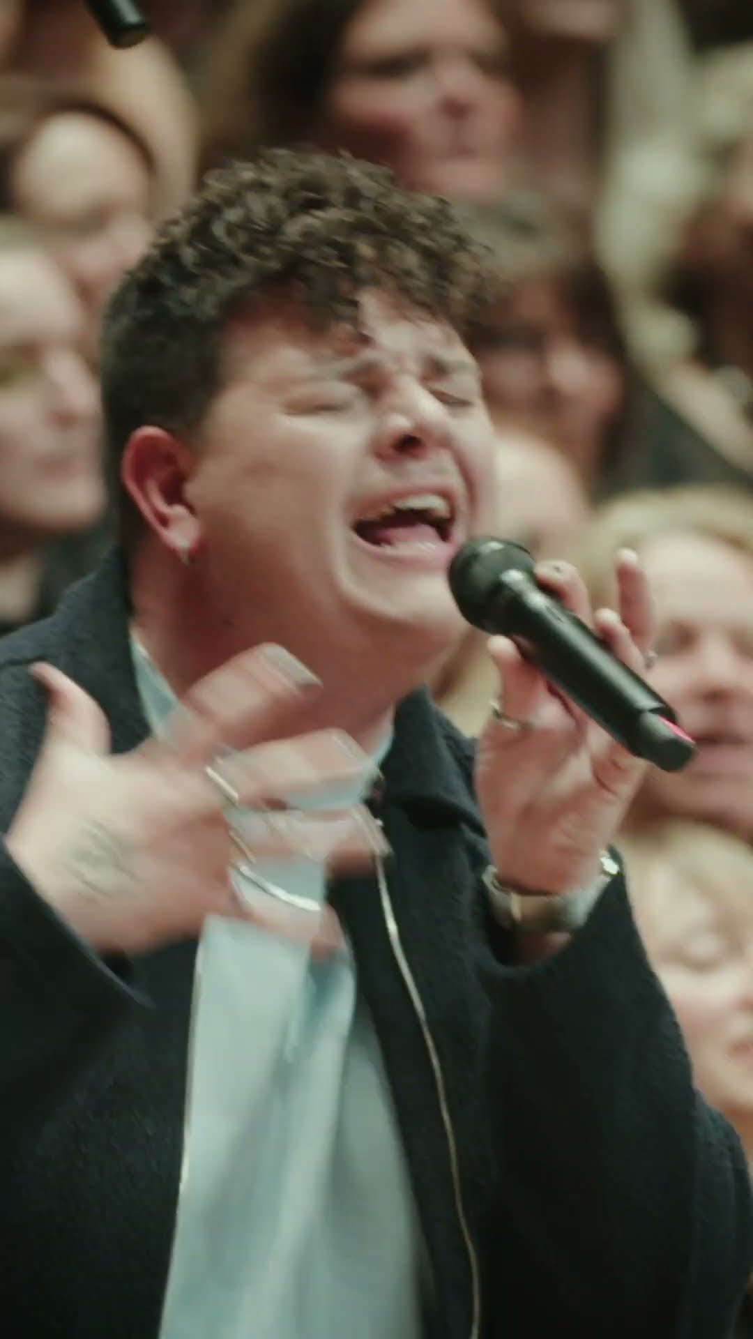 ISAAK is joined by musicians for a performance of his song Always On the Run ?? #Eurovision2024