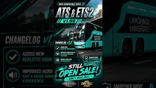 Mod Compatible with ATS & ETS2 v1.60 #eurotrucksimulator2 #americantrucksimulator #viralshort