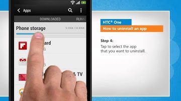 Uninstalling An App in HTC® One