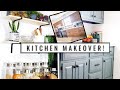EXTREME DIY KITCHEN MAKEOVER on A BUDGET 2021 | PAINTING KITCHEN CABINETS | DECOR IDEAS