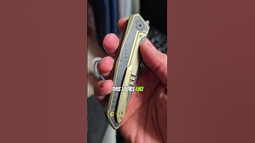 A test and a knife showing combined