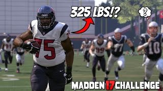 Can VINCE WILFORK Intercept a Screen Pass for a 70 Yard TOUCHDOWN?? Madden 17 Challenge!