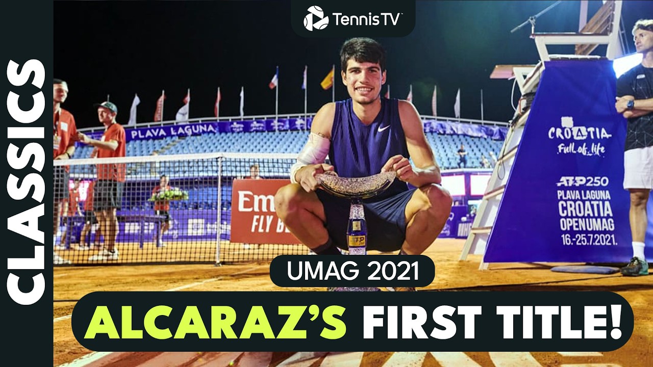 Carlos Alcaraz's FIRST EVER ATP Tour Title 🇭🇷🏆 | Umag 2021 Run To The Title