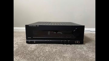 How to Factory Reset Harman Kardon AVR 70 5.1 Home Theater Surround Receiver