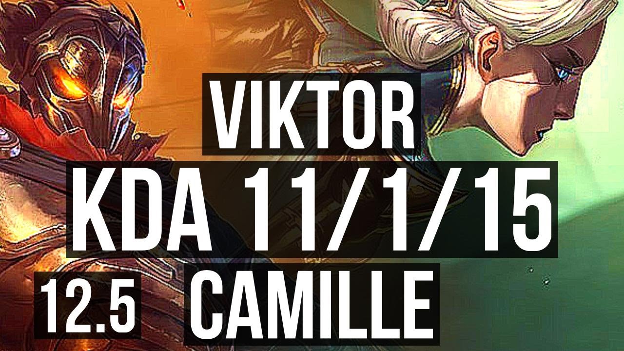 VIKTOR vs CAMILLE (MID) | 11/1/15, 67% winrate, Dominating | EUW Master | 12.5